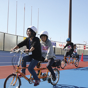 三原産業 Presents　第3回スポーツひのまるキッズ　自転車わっしょい！in松山競輪場